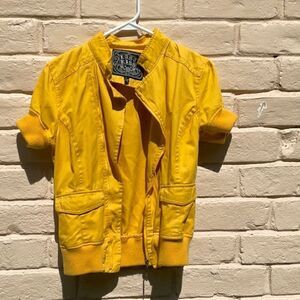 Take 50% OFF- LAST KISS yellow jacket, Size-S
